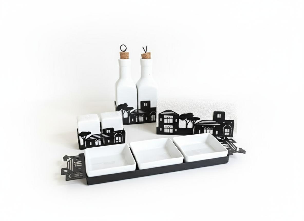 Salt/Pepper-Oil/Vin-Starters-Napkins